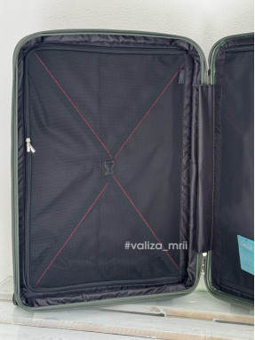 Валіза 251 Airtex Paris - великий розмір - темно-зелений