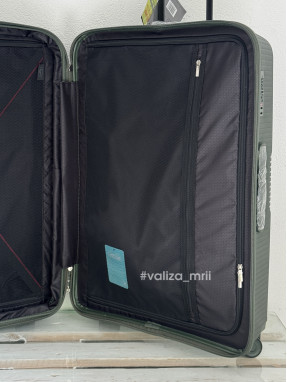 Валіза 251 Airtex Paris - великий розмір - темно-зелений