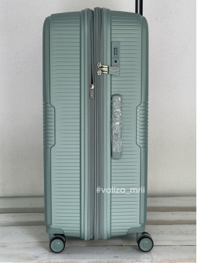 Чемодан 251 Airtex Paris - большой размер - зеленый