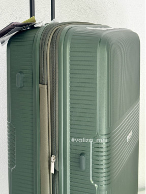 Чемодан 251 Airtex Paris - средний размер - темно-зеленый