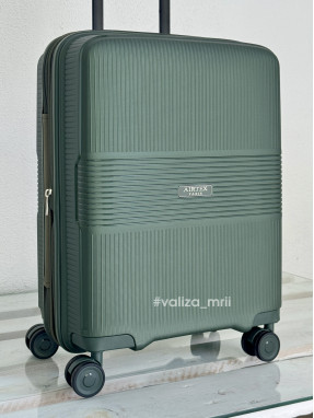 Чемодан 251 Airtex Paris - ручная кладь - темно-зеленый