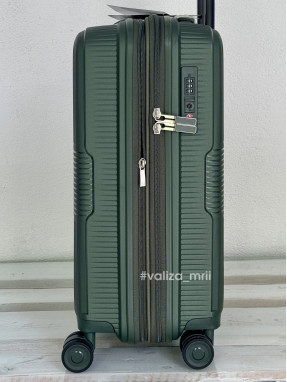 Чемодан 251 Airtex Paris - ручная кладь - темно-зеленый
