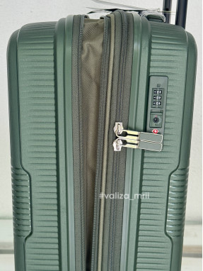 Чемодан 251 Airtex Paris - ручная кладь - темно-зеленый