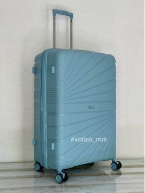 Валіза Worldline 287 - великий розмір - блакитний