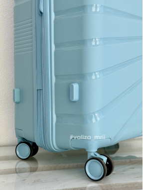 Валіза Worldline 287 - великий розмір - блакитний