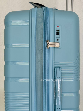 Валіза Worldline 287 - великий розмір - блакитний
