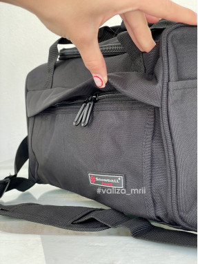 Сумка Snowball 32140 лоукост - 40*25*20 - чорний