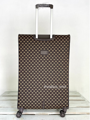 Валіза з екошкіри Snowball 39204 - великий розмір - коричнева