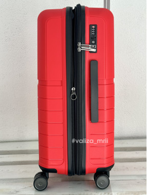 Валіза Snowball 39403 - середній розмір - червоний