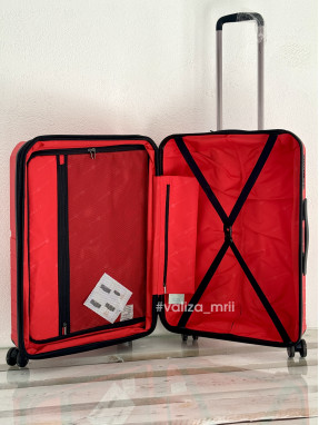 Валіза Snowball 39403 - середній розмір - червоний