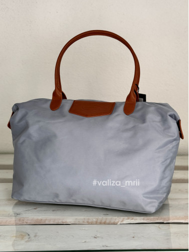 Дорожня сумка Snowball 41403 L розмір - сіро-блакитний