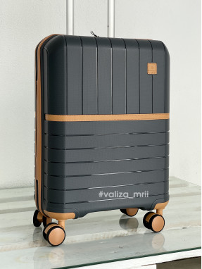 Чемодан Snowball 49403 - ручная кладь - графит