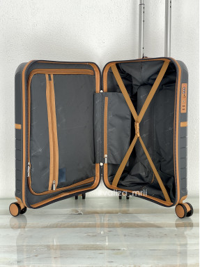 Чемодан Snowball 49403 - ручная кладь - графит