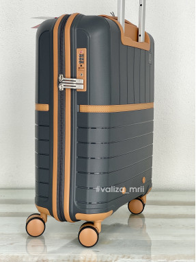 Чемодан Snowball 49403 - ручная кладь - графит