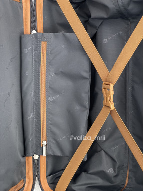 Чемодан Snowball 49403 - ручная кладь - графит