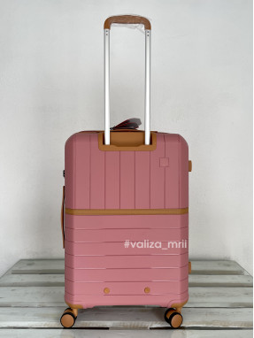 Чемодан Snowball 49403 - средний размер - розовый