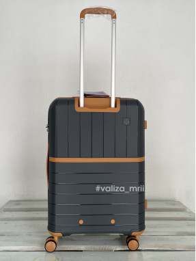 Чемодан Snowball 49403 - средний размер - графит