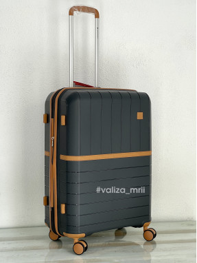 Чемодан Snowball 49403 - средний размер - графит