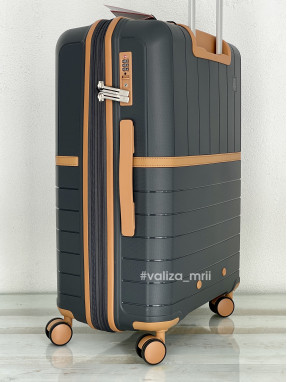 Чемодан Snowball 49403 - средний размер - графит