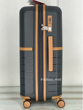 Чемодан Snowball 49403 - средний размер - графит