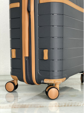 Чемодан Snowball 49403 - средний размер - графит