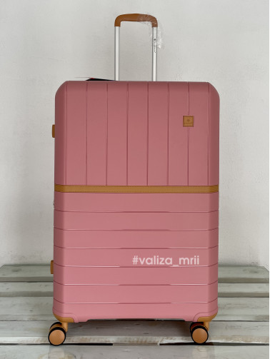 Чемодан Snowball 49403 - большой размер - розовый