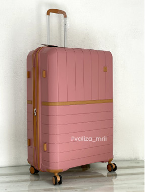 Чемодан Snowball 49403 - большой размер - розовый
