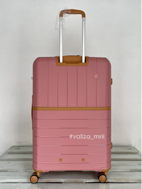 Чемодан Snowball 49403 - большой размер - розовый