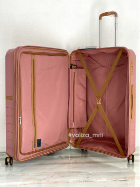 Чемодан Snowball 49403 - большой размер - розовый