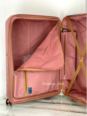 Чемодан Snowball 49403 - большой размер - розовый