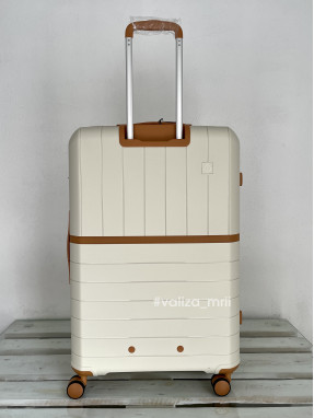 Чемодан Snowball 49403 - большой размер - молочный