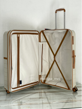 Чемодан Snowball 49403 - большой размер - молочный