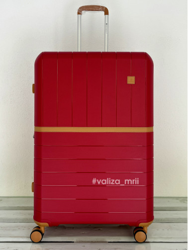 Чемодан Snowball 49403 - большой размер - красный