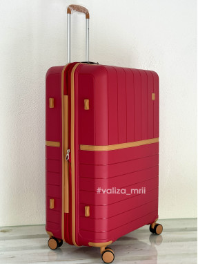 Чемодан Snowball 49403 - большой размер - красный