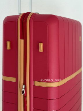Чемодан Snowball 49403 - большой размер - красный