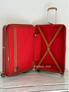 Чемодан Snowball 49403 - большой размер - красный