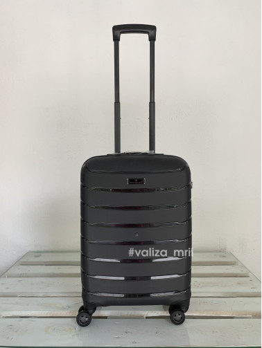 Чемодан Snowball 61303 - ручная кладь - чёрный