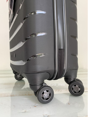 Чемодан Snowball 61303 - ручная кладь - чёрный