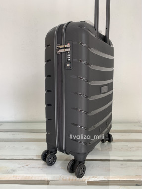 Чемодан Snowball 61303 - ручная кладь - чёрный