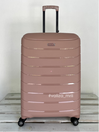 Валіза Snowball 61303 - великий розмір - пудра