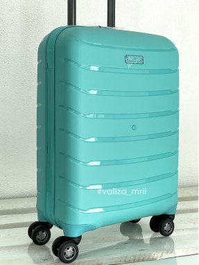 Чемодан Snowball 61303 - ручная кладь - мятный
