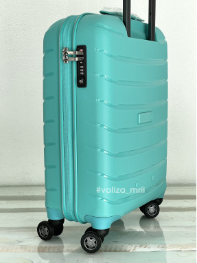 Чемодан Snowball 61303 - ручная кладь - мятный