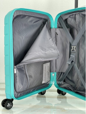 Чемодан Snowball 61303 - ручная кладь - мятный