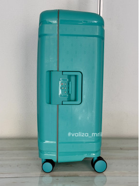 Чемодан Airtex Pаris 645 - средний размер - мятный