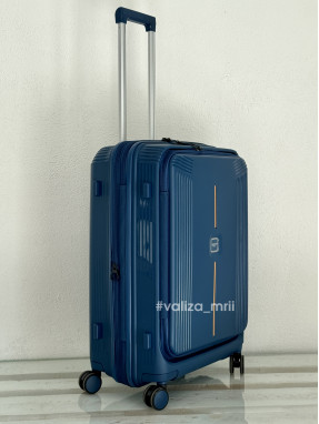 Чемодан Airtex Paris 647 - средний размер - синий