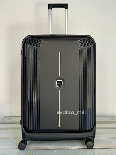 Валіза Airtex Paris 647 - великий розмір - чорний