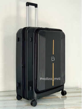 Валіза Airtex Paris 647 - великий розмір - чорний