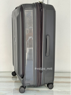 Валіза Airtex Paris 647 - великий розмір - сірий
