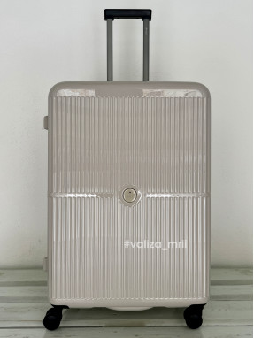Валіза Airtex Paris 747 - великий розмір - бежевий