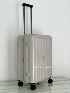 Чемодан Airtex Paris 747 - средний размер - бежевый